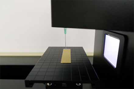 Contact angle measurement