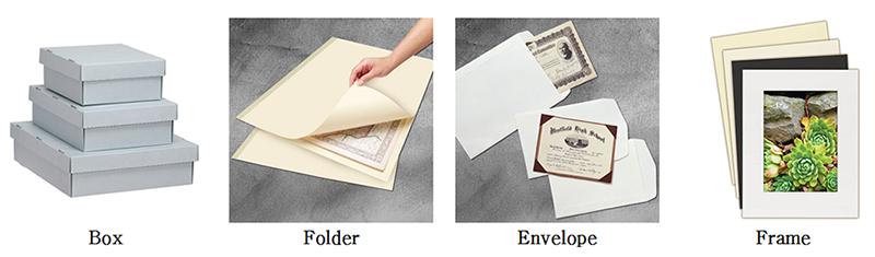 Box Folder Envelope Frame