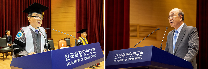 학위수여식시 전경