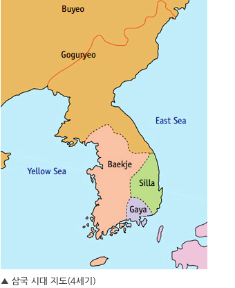 삼국시대 지도(4세기)