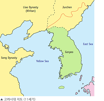 고려시대 지도(11세기)