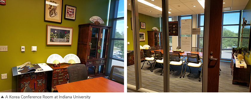 A Korea Conference Room at Indiana University