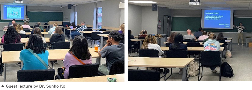 Guest lecture by Dr. Sunho Ko