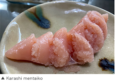 Karashi mentaiko