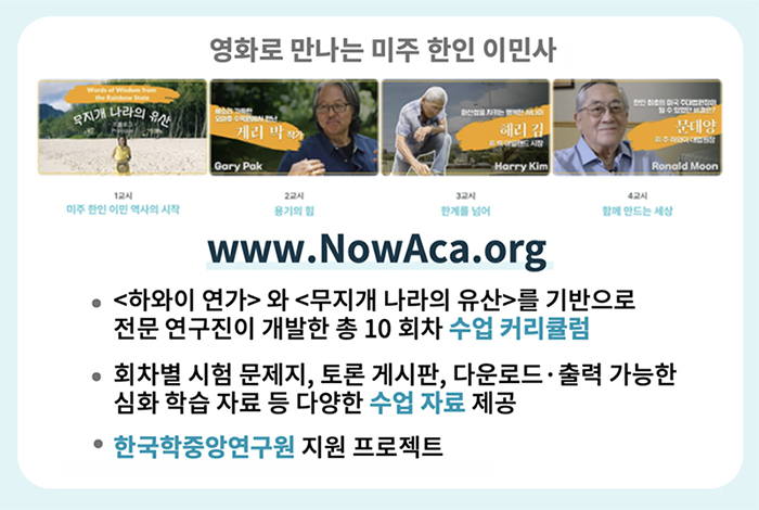 영화로 만나는 미주 한인 이민사