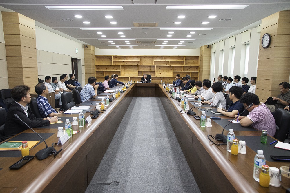 현대학국학연구소 제9회 통일담론(문정인대통령외교안보특보)