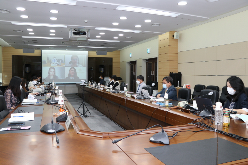 2021년 아제르바이잔 교과서 전문가 온라인 한국문화연수