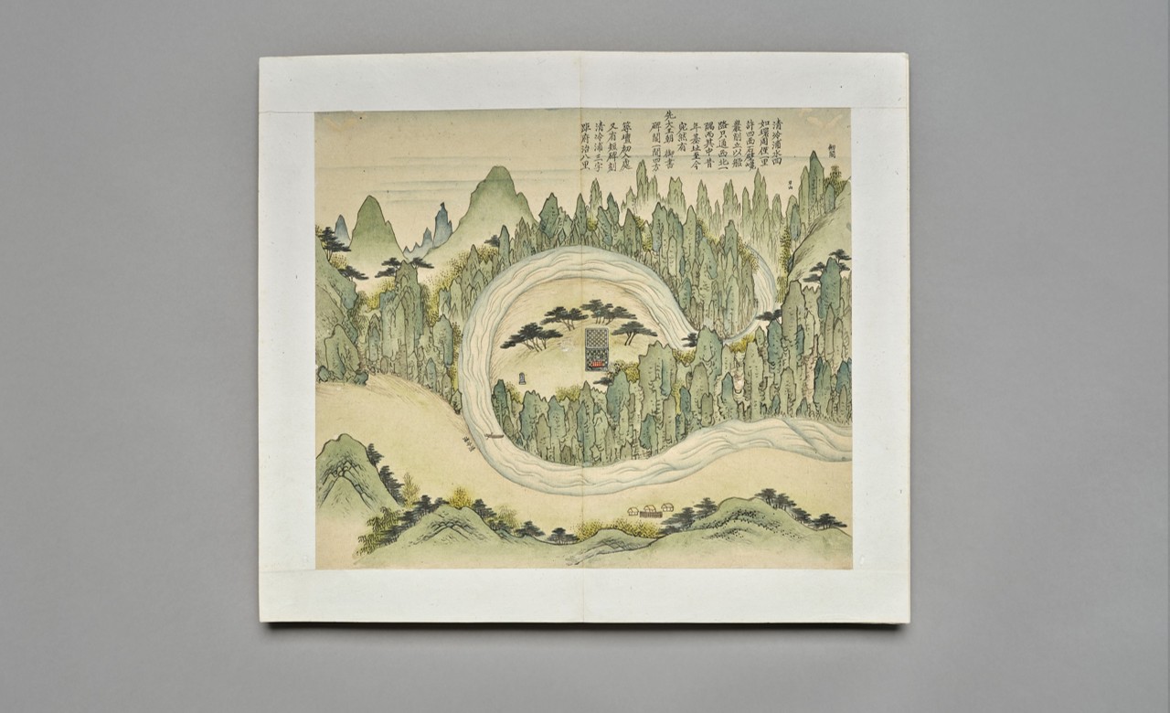 한국학중앙연구원 장서각, 단종의 영월 유배지를 그림으로 기록한 《월중도》 특별 공개