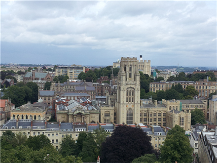 수학했던 University of Bristol 전경