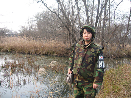 비무장지대(DMZ) 문화재 조사 당시(2008년)